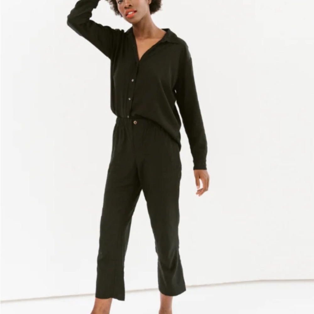 Sonnet James Black Playsuit.